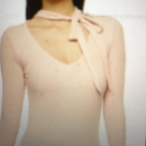 Blush chocker neck top-NWT - Picture 1 of 4